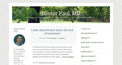 Desktop Screenshot of doctorpaulmd.com
