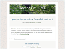 Tablet Screenshot of doctorpaulmd.com